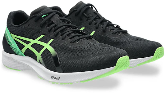 Lookbook ASICS Tarther RP 3 寬楦跑鞋 黑色/亮綠色 1011B466-003