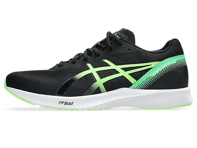 Cheap ASICS Tarther RP 3 寬楦跑鞋 黑色/亮綠色 1011B466-003