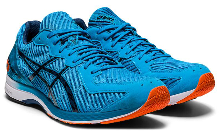 Lookbook Asics Tarther Rp 低筒 跑步鞋 男款 藍黑