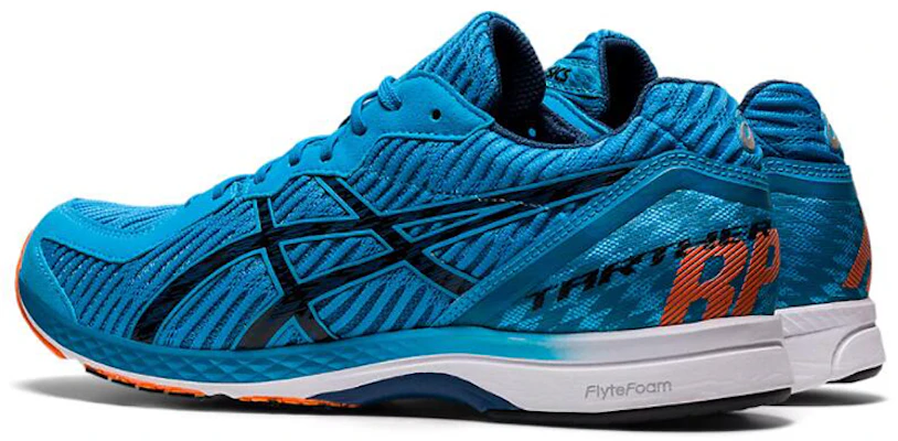 Asics Tarther Rp 低筒 跑步鞋 男款 藍黑 Shop Asics Tarther Rp 低筒 跑步鞋 男款 藍黑