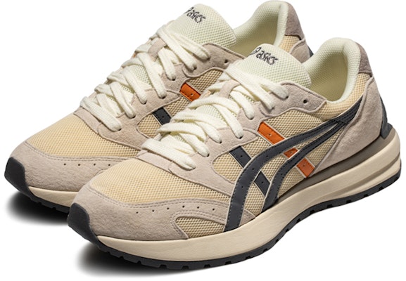 Asics Tarther Sc 耐磨防滑 低筒 跑步鞋 男女合穿 米黃 Lookbook Asics Tarther Sc 耐磨防滑 低筒 跑步鞋 男女合穿 米黃