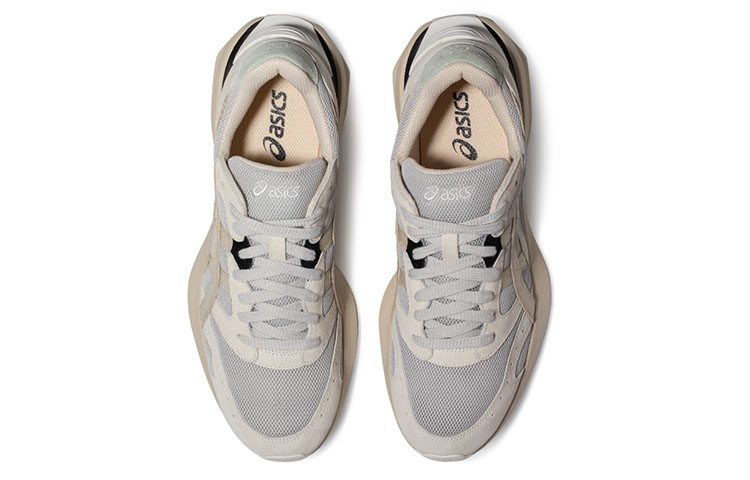 Lookbook Asics Tarther Sc 復古 防滑耐磨 低筒 運動休閒鞋 男女款 米灰