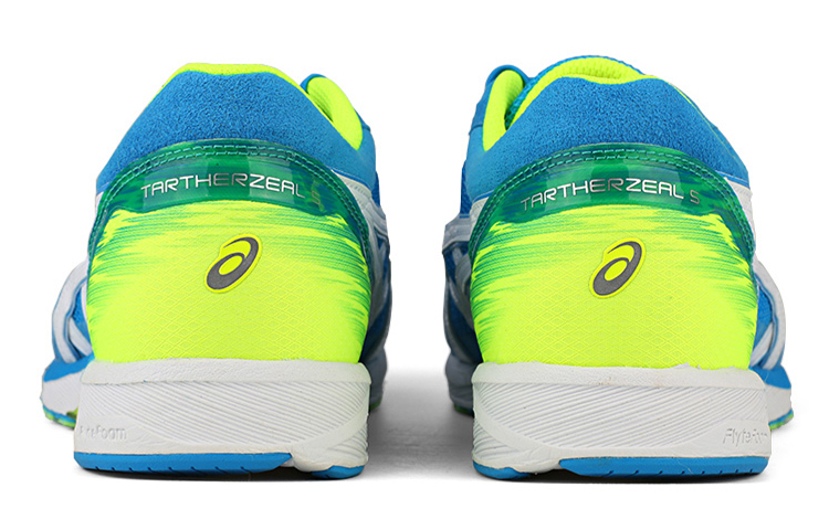 Lookbook Asics Tartherzeal 5 寬版 耐磨防滑 低筒跑步鞋 藍綠