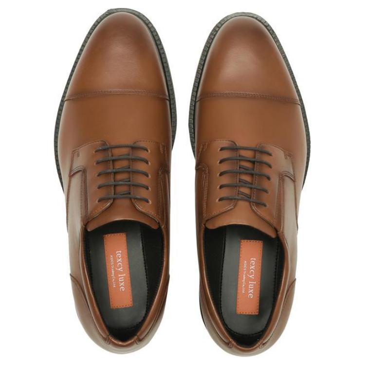 Order 亞瑟士 Texcy LUXE 皮革 正裝皮鞋 男款 深棕色