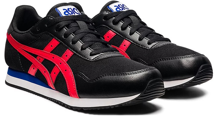 ASICS Tiger Runner 'Hitam Merah Elektrik' 1201A267-001 Lookbook ASICS Tiger Runner 'Hitam Merah Elektrik' 1201A267-001