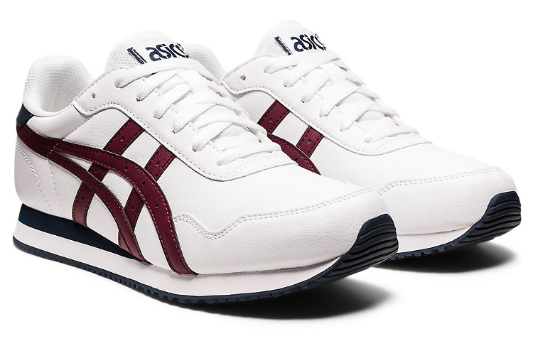 Lookbook 亞瑟士 Tiger Runner 低幫舒適跑步鞋 男女同款 白酒紅