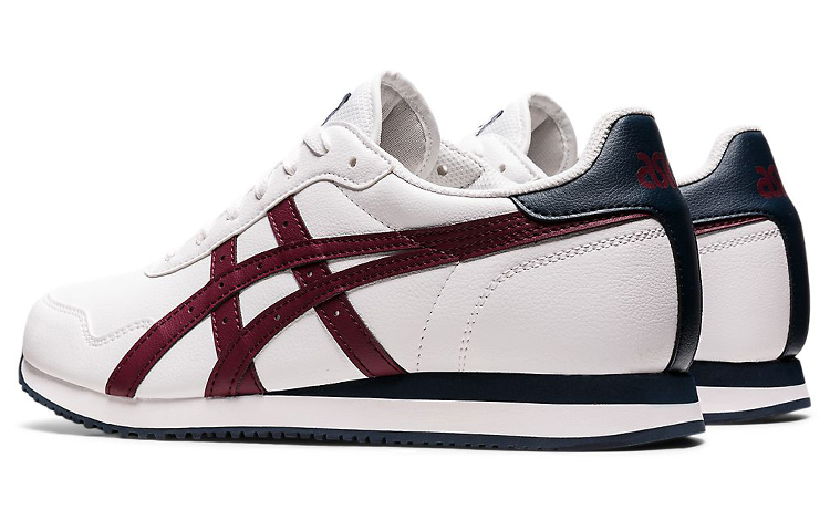 Shop 亞瑟士 Tiger Runner 低幫舒適跑步鞋 男女同款 白酒紅