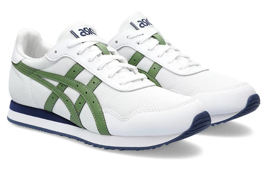 Lookbook ASICS Tiger Runner ''Wit Cedar Groen'' 1201A916-100