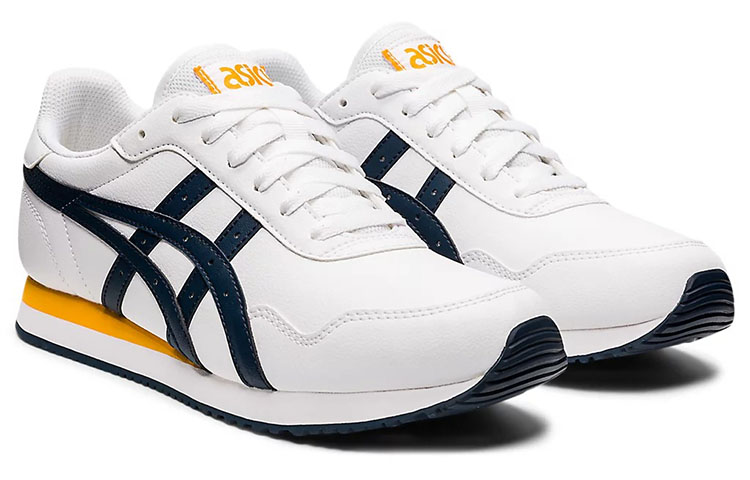 Lookbook ASICS Tiger Runner ''Blanc Bleu Français'' 1201A505-103