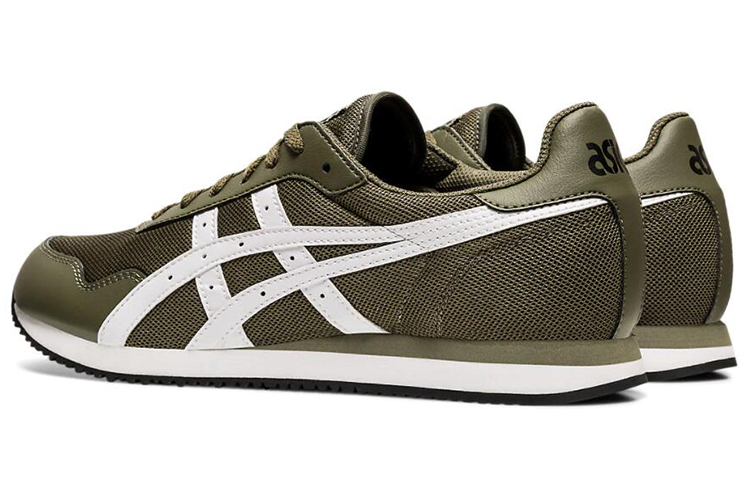 Shop アシックス タイガーランナー 緑/白 1191A207-302