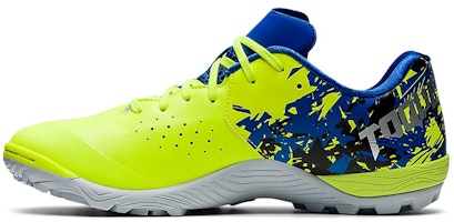ASICS Unisex Toque 7 TF Turf Soccer Shoes Yellow/Blue 1113A025-751 ASICS Unisex Toque 7 TF Turf Soccer Shoes Yellow/Blue 1113A025-751