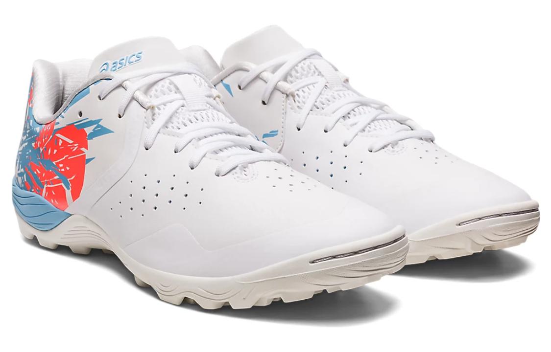 Lookbook Asics Toque 7 TF 舒適百搭 耐磨 防滑 足球鞋 男女款 白藍
