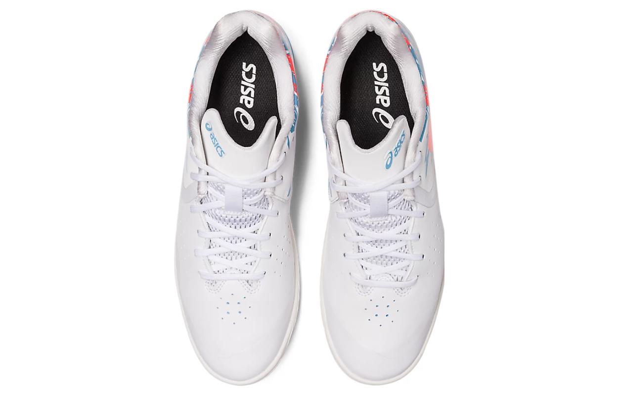 Shop Asics Toque 7 TF 舒適百搭 耐磨 防滑 足球鞋 男女款 白藍