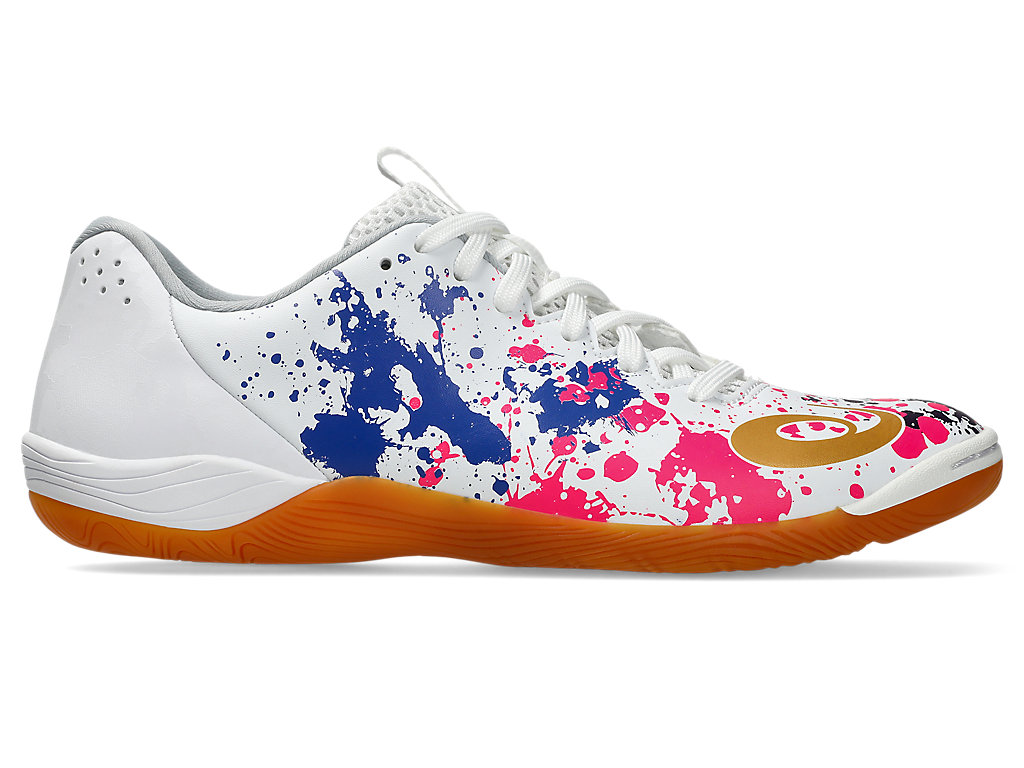 ASICS TOQUE 8 Soccer Shoes White/Pure Gold 1113A044-101