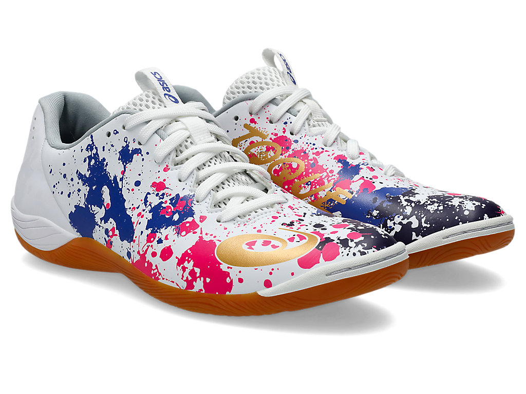 Order ASICS TOQUE 8 足球鞋 白色/純金 1113A044-101