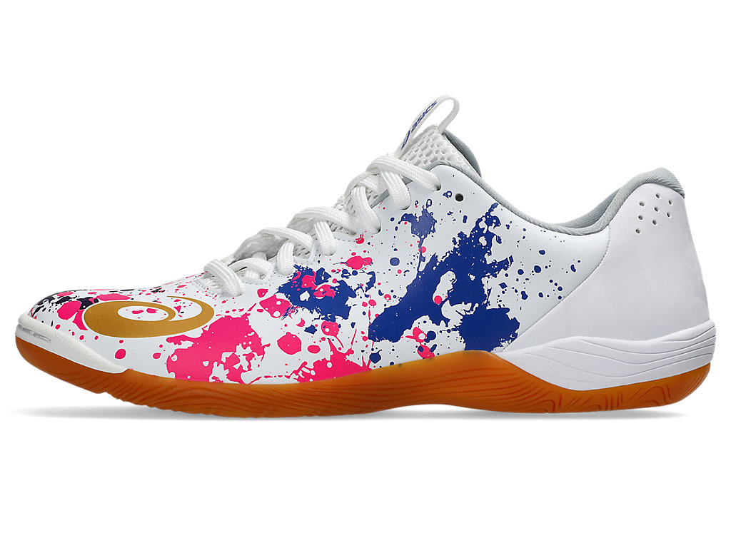 Cheap ASICS TOQUE 8 足球鞋 白色/純金 1113A044-101