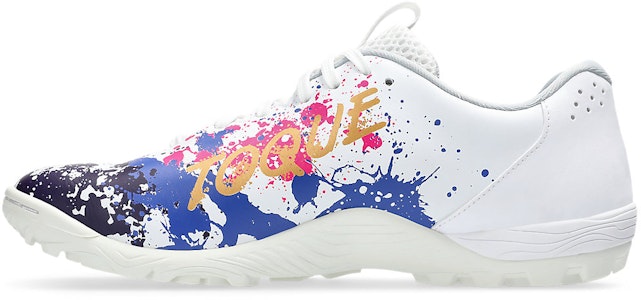 ASICS TOQUE 8 TF 足球鞋 白色/純金色 1113A045-101 Shop ASICS TOQUE 8 TF 足球鞋 白色/純金色 1113A045-101