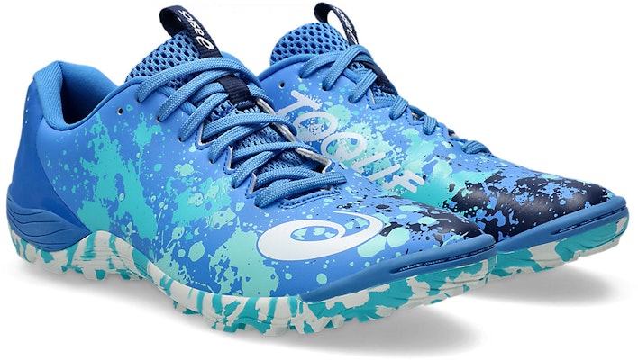 ASICS TOQUE 8 Turf Soccer Shoes Blue Coast/White 1113A045-400 Order ASICS TOQUE 8 Turf Soccer Shoes Blue Coast/White 1113A045-400