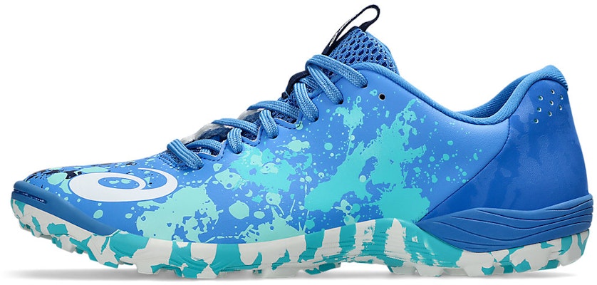 ASICS TOQUE 8 Turf Soccer Shoes Blue Coast/White 1113A045-400 Cheap ASICS TOQUE 8 Turf Soccer Shoes Blue Coast/White 1113A045-400