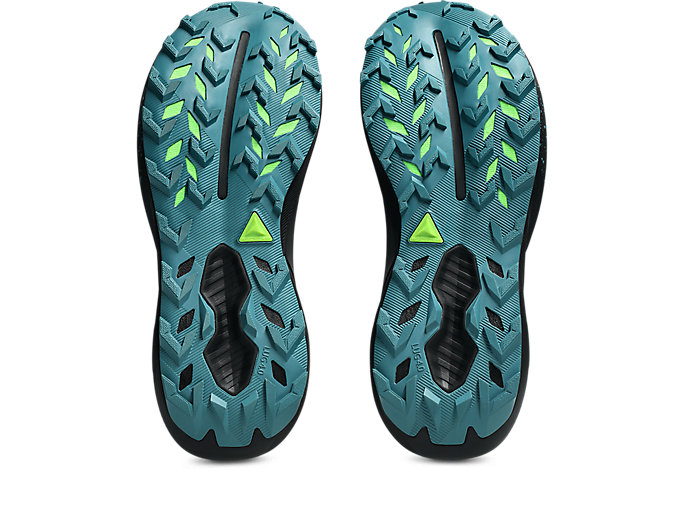 Sizing ASICS TRABUCO 14 GTX Kasut Lari Trail Hitam/Misty Pine 1011C165-001