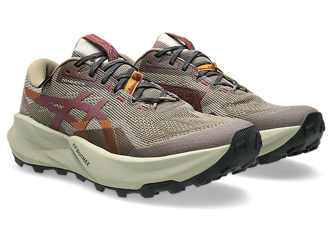 Order ASICS TRABUCO 14 GTX Chaussures Trail Running Taupe Grey/Oatmeal 1011C165-020