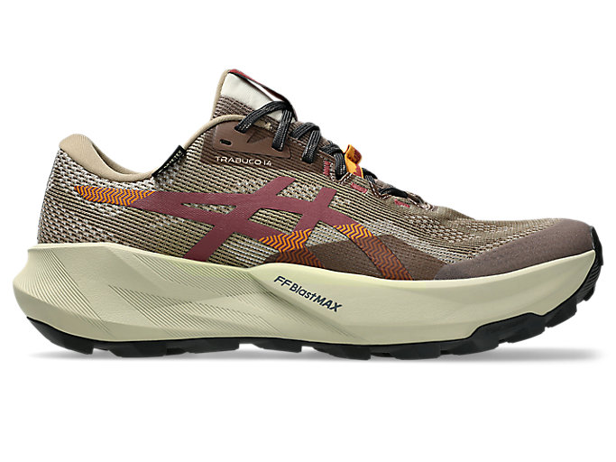 Cheap ASICS TRABUCO 14 GTX Chaussures Trail Running Taupe Grey/Oatmeal 1011C165-020