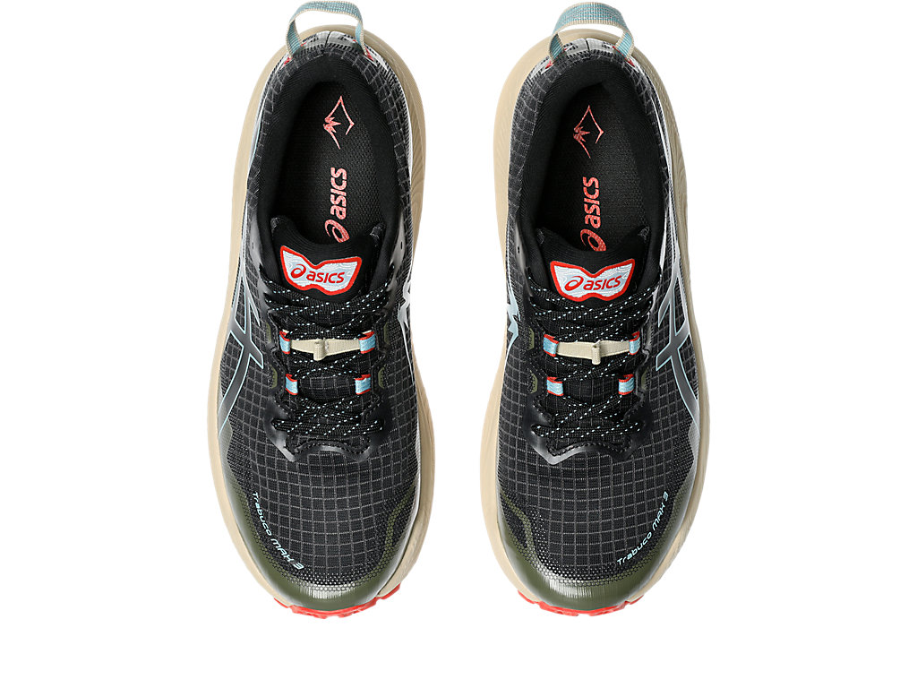Cheap 亚瑟士 Trabuco Max 3 '黑烟蓝' 1011B800-002