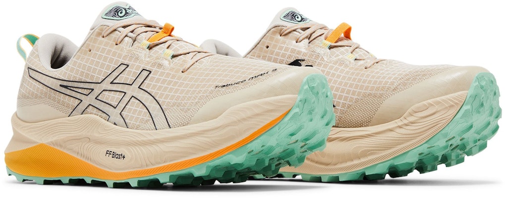 Asics Trabuco Max 3 防滑耐磨 低筒 跑步鞋 男款 米色 Cheap Asics Trabuco Max 3 防滑耐磨 低筒 跑步鞋 男款 米色