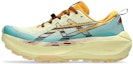 Cheap ASICS Trabuco Max 4 Trail Running Shoes Wheat Yellow/Dark Red Planet 1011B976-750