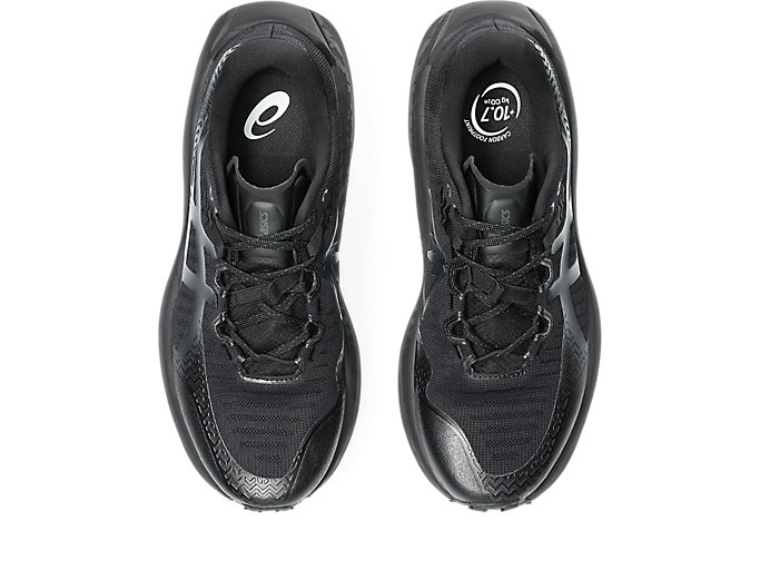 Sizing ASICS TRABUCO MAX 5 Chaussures de Running Noir/Gris Graphite 1011C164-001