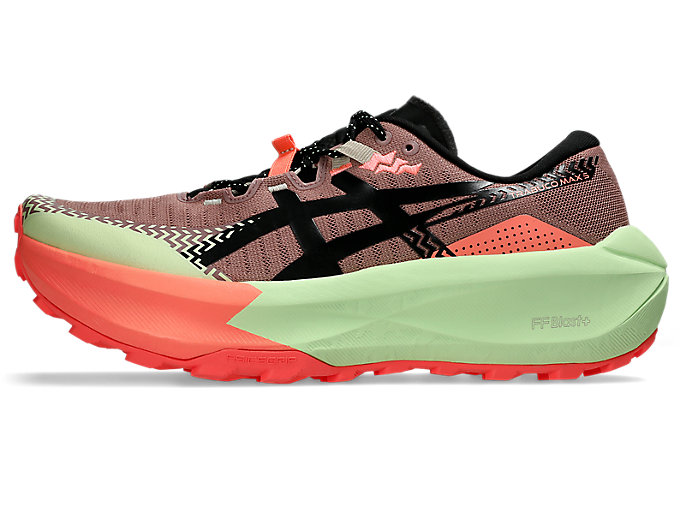 ASICS Trabuco Max 5 Trail Running Shoes. Umeboshi/Black 1011C164-600