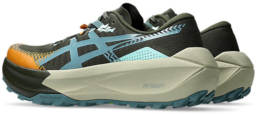ASICS Trabuco Max 5 Chaussures Trail Running Kaki Vintage/Teal Brumeux 1011C164-200 Lookbook ASICS Trabuco Max 5 Chaussures Trail Running Kaki Vintage/Teal Brumeux 1011C164-200