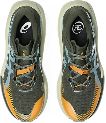 ASICS Trabuco Max 5 Chaussures Trail Running Kaki Vintage/Teal Brumeux 1011C164-200 Details for ASICS Trabuco Max 5 Chaussures Trail Running Kaki Vintage/Teal Brumeux 1011C164-200
