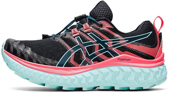 ASICS Trabuco Max 女款 黑/粉 黑色炽热珊瑚配色 1012A901-003 Buy ASICS Trabuco Max 女款 黑/粉 黑色炽热珊瑚配色 1012A901-003