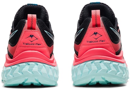 ASICS Trabuco Max 女款 黑/粉 黑色炽热珊瑚配色 1012A901-003 Shop ASICS Trabuco Max 女款 黑/粉 黑色炽热珊瑚配色 1012A901-003