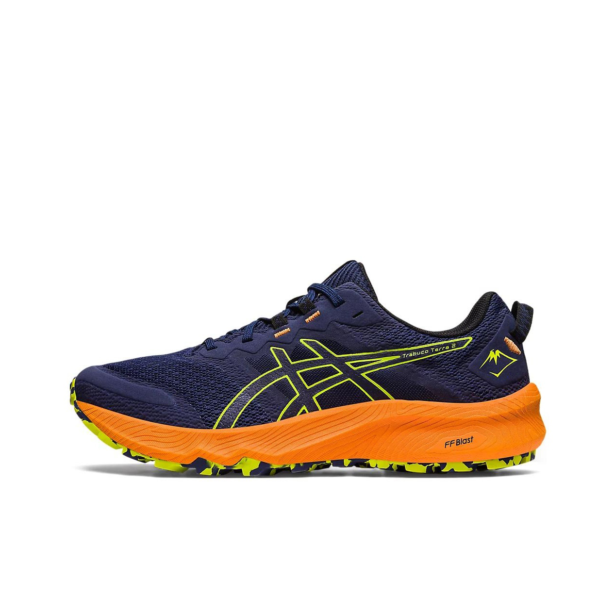 ASICS Trabuco Terra 2 'Deep Ocean Neon Lime' 1011B607-400