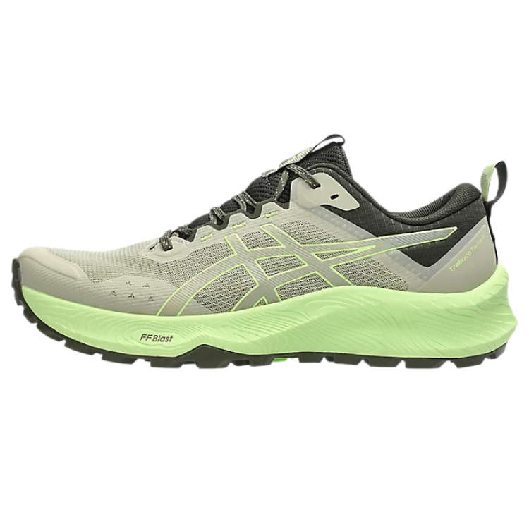 ASICS Trabuco Terra 3 Green Trail Running Shoes - Stylish & Durable. 1011C152-301