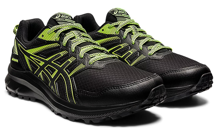 Lookbook ASICS Trail Scout 2 ''Noir Vert Fluo'' 1011B181-004