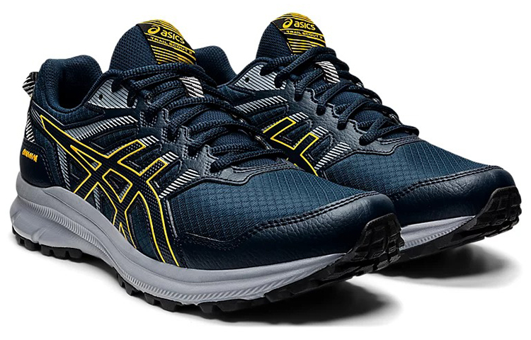 Lookbook ASICS Trail Scout 2 '深蓝黄' 越野跑鞋 1011B182-400