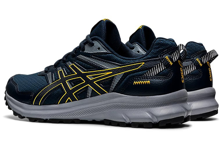 Shop ASICS Trail Scout 2 '深蓝黄' 越野跑鞋 1011B182-400