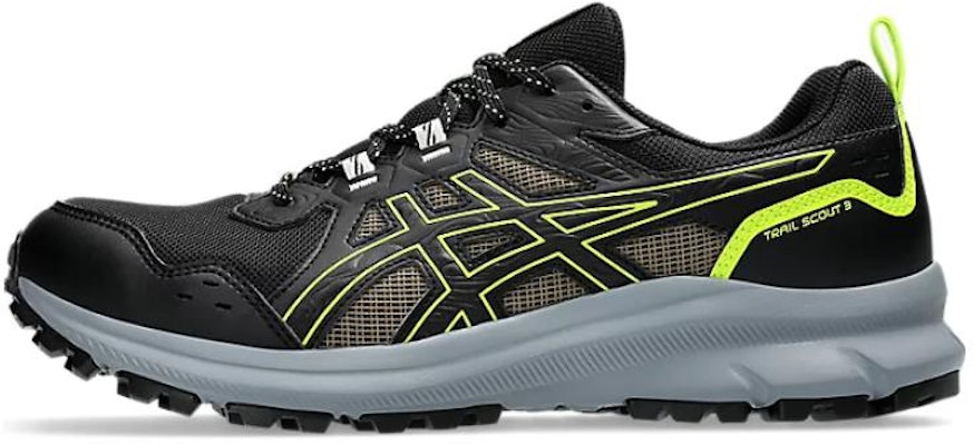 ASICS Trail Scout 3 Black Safety Yellow 1011B700-004 Buy ASICS Trail Scout 3 Black Safety Yellow 1011B700-004
