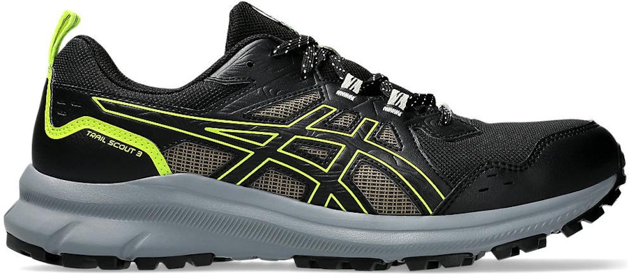 ASICS Trail Scout 3 Black Safety Yellow 1011B700-004 Order ASICS Trail Scout 3 Black Safety Yellow 1011B700-004