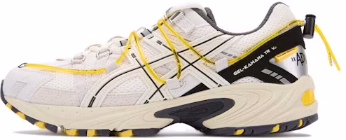ASICS Trouble Smile Asics Gel-Kahana TR V2 'White Yellow' 1203A355-100 ASICS Trouble Smile Asics Gel-Kahana TR V2 'White Yellow' 1203A355-100