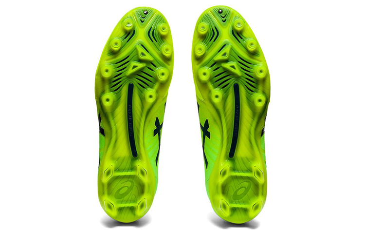Sizing Scarpe da Calcio Basse ASICS Ultrezza 2 Ai Giallo/Verde 1103A060-755