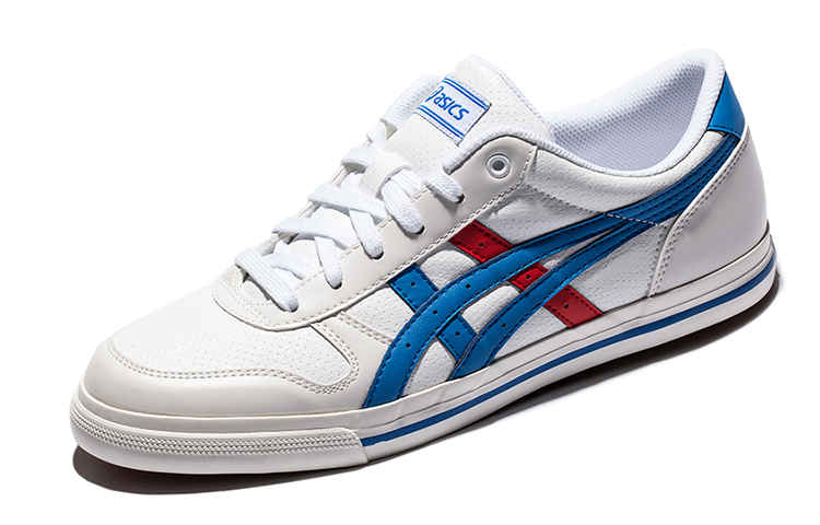 Order Asics Aaron 輕便舒適低筒板鞋 男女同款 白藍