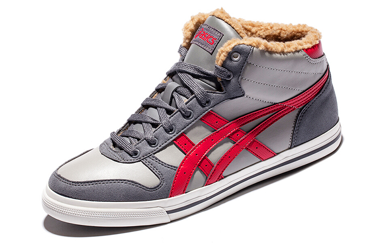 Order ASICS Unisex Aaron MT Sneaker Grau/Rot H51XJ-1323