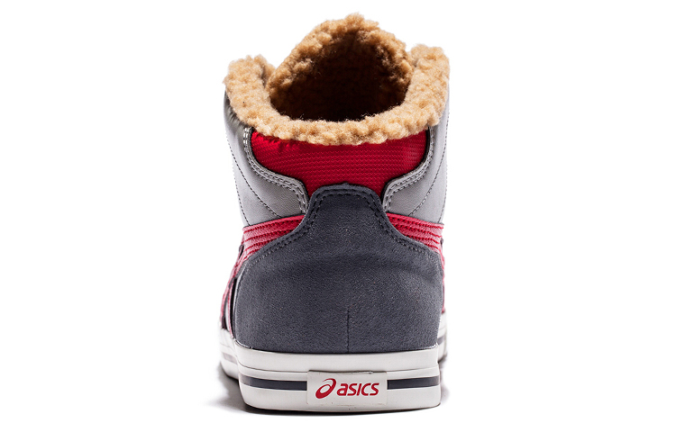 Shop ASICS Unisex Aaron MT Sneaker Grau/Rot H51XJ-1323