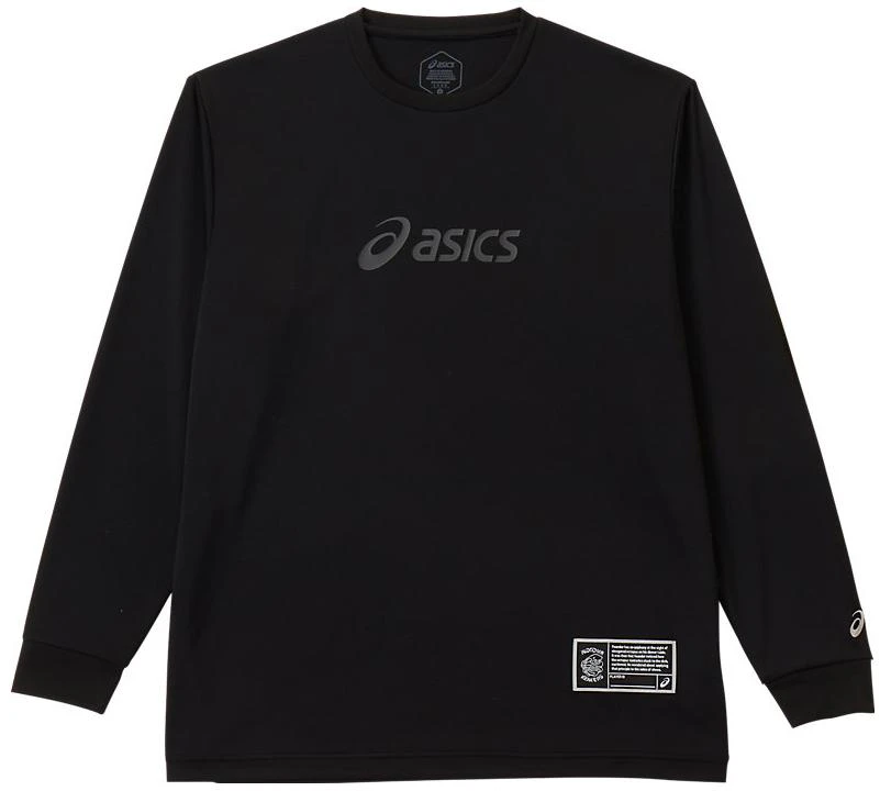 asics-unisex-black-crewneck-sweatshirt-with-letter-print-2063-a338-001