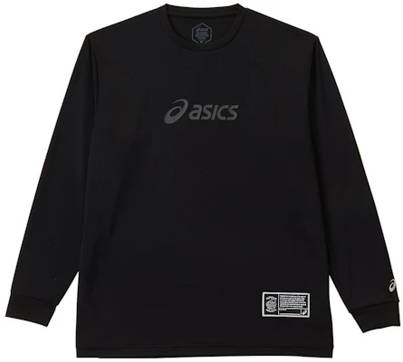 ASICS Unisex Black Crewneck Sweatshirt with Letter Print 2063A338-001 Buy ASICS Unisex Black Crewneck Sweatshirt with Letter Print 2063A338-001