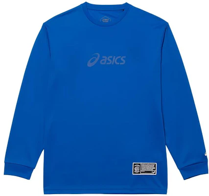 ASICS Unisex Blue Crewneck Sweatshirt with Letter Print Long Sleeves 2063A309-400 Buy ASICS Unisex Blue Crewneck Sweatshirt with Letter Print Long Sleeves 2063A309-400